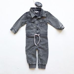 Noppies NWT gray washed out jumper 62(2-4 months)
